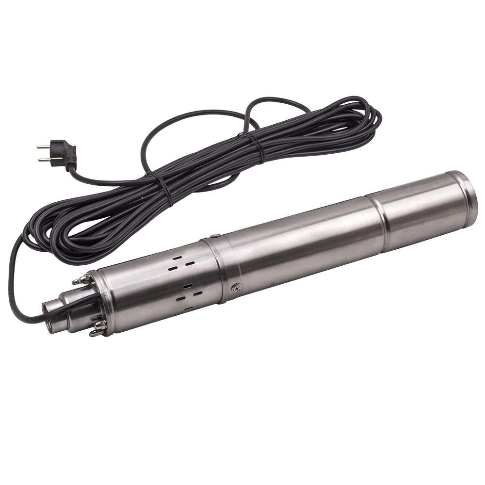 3 inch 1020L/H 250W Deep Well Submersible Pump Electric Borehole + 15m cable