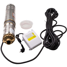 Load image into Gallery viewer, 230V 50 Hz 370W Deep Submersible Pump 2800 L/H IP 68 + 20 m Cable Length