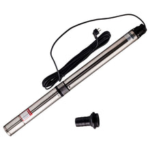 Load image into Gallery viewer, 8.5 bar 18m Deep Well Submersible Pump 6300L/H 1100W Stainless Steel 3.5-inch