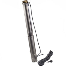 Load image into Gallery viewer, 35 °C 4 inch 1100W 6600 L/H Brushless Submersible Pump 102m + 20m Cable