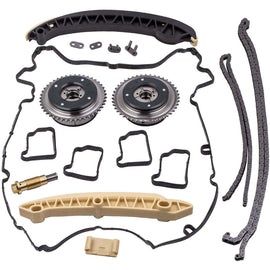 Compatible with Mercedes Benz M271 1.8 L Petrol Timing Chain Kit Incl VVT Camshaft Pulley