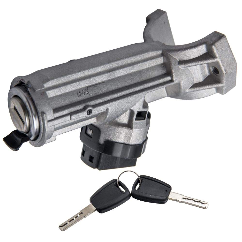 Ignition Barrel Lock and 2 Keys compatible with Peugeot Boxer Citroen Relay compatible with Fiat Ducato New