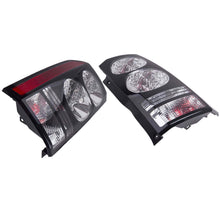 Load image into Gallery viewer, Pair Left and Right Rear Lights Tail Lights BLACK LED compatible for Land Rover Discovery 3 and 4