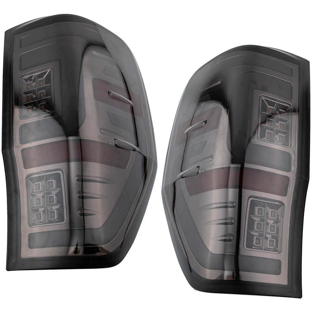 Rear Smoke LED Tail Light Lamp compatible with Ford Ranger Raptor Truck PX T6 Car 2019