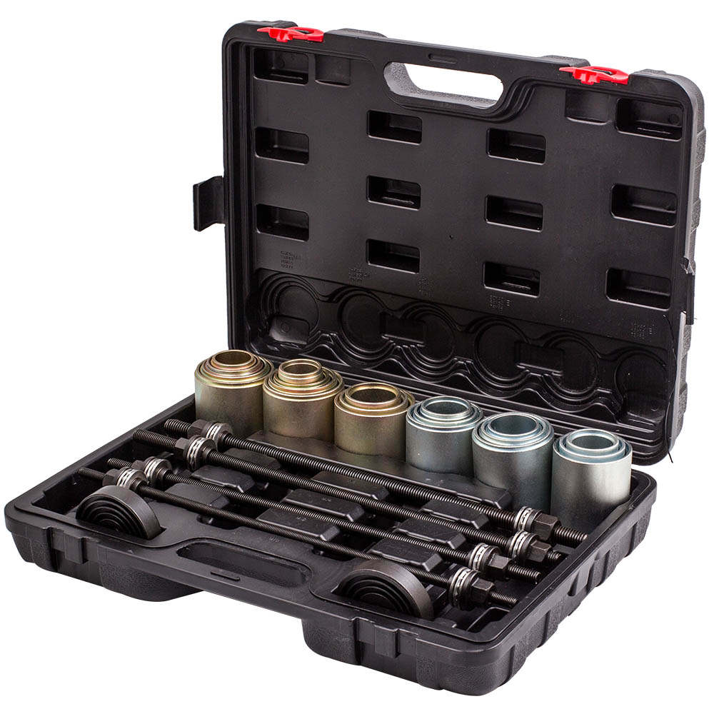 Universeel press pull huls set bus en lager demontage en install GEREEDSCHAPS-26PCS