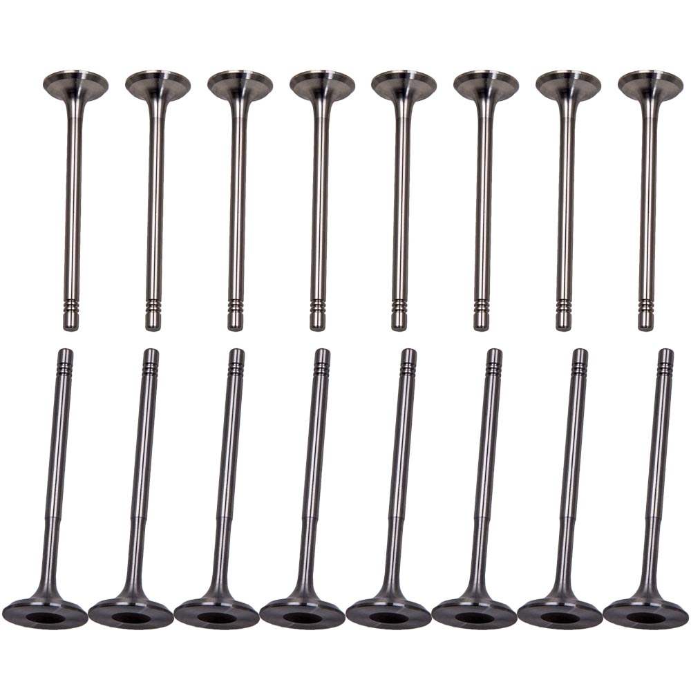 16 Valves Exhaust Valve 036109601AD compatible with VW AUDI 1.4 1.6 16V Golf A3 Lupo Pol