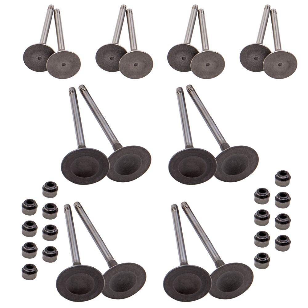 Compatible with Audi A4 A5 Q3 TT 2.0T 2.0L 6MM Exhaust/Intake Valve Valves 06D109611