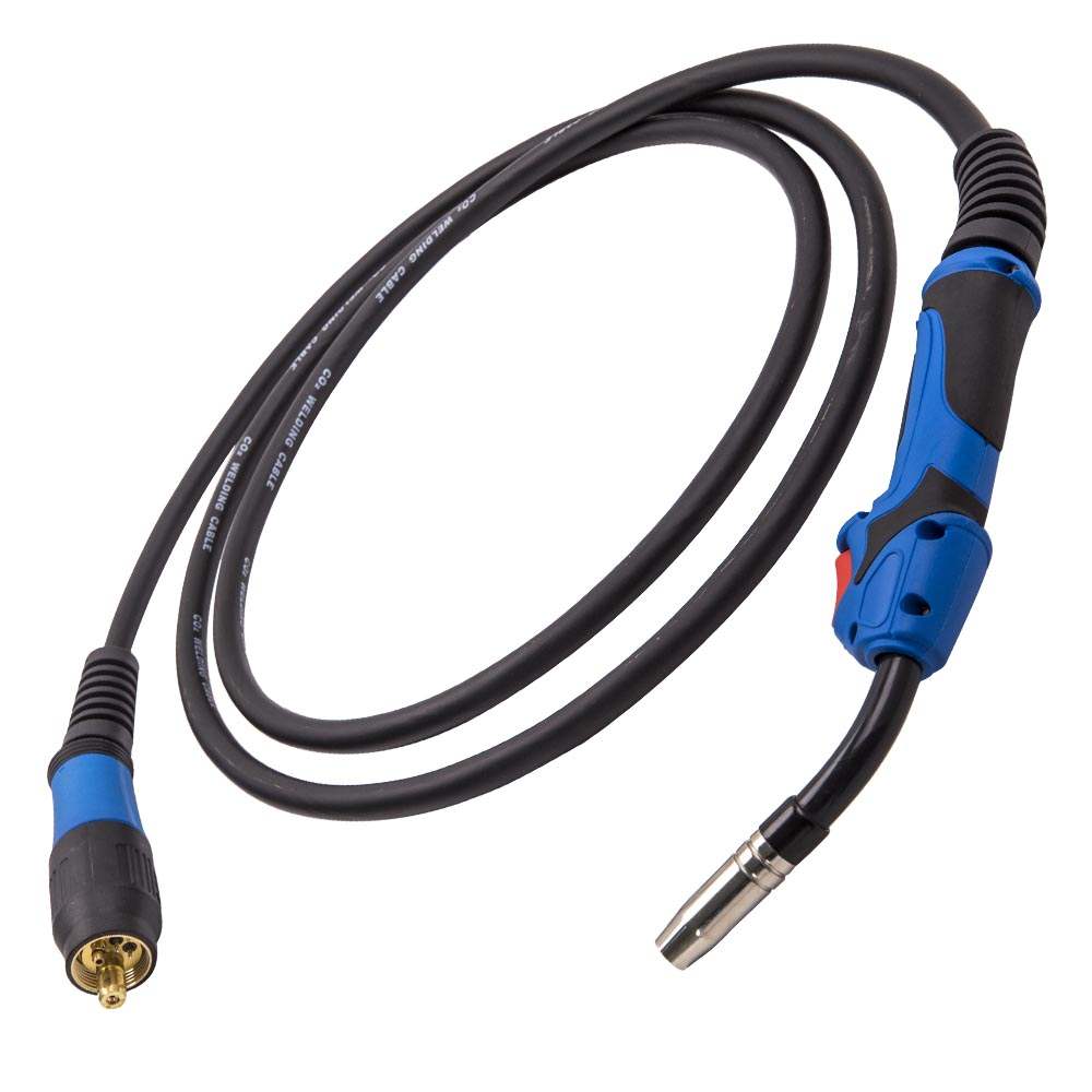 MIG Welding Torch MB15 Euro EU Connector 4M Gun Gas Conversion Kit for Welder