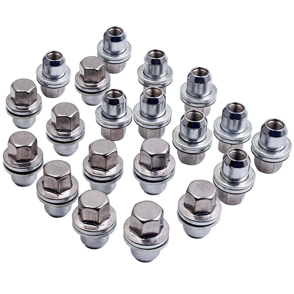 20x Wheel Nuts compatible with Land Rover Discovery 3, 4 Range compatible with Rover Sport Alloy steel