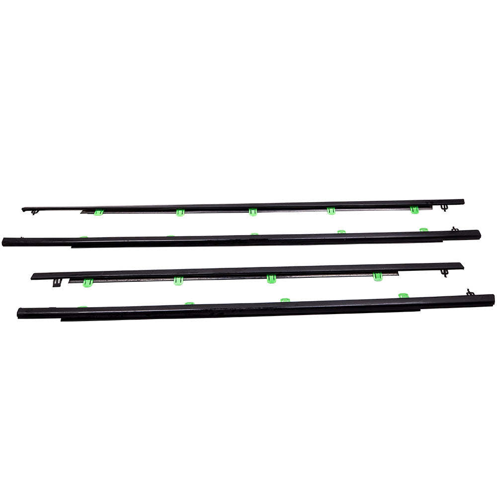 Car Window Moulding Trim Weatherstrips Chrome compatible for Honda CR-V CRV 2007 2008-2011