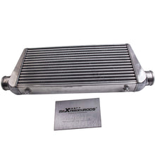 Load image into Gallery viewer, Compatible for AUDI VW Front Mount Alloy Intercooler 600 x 300 x 76mm Core 3 Inch Inlets